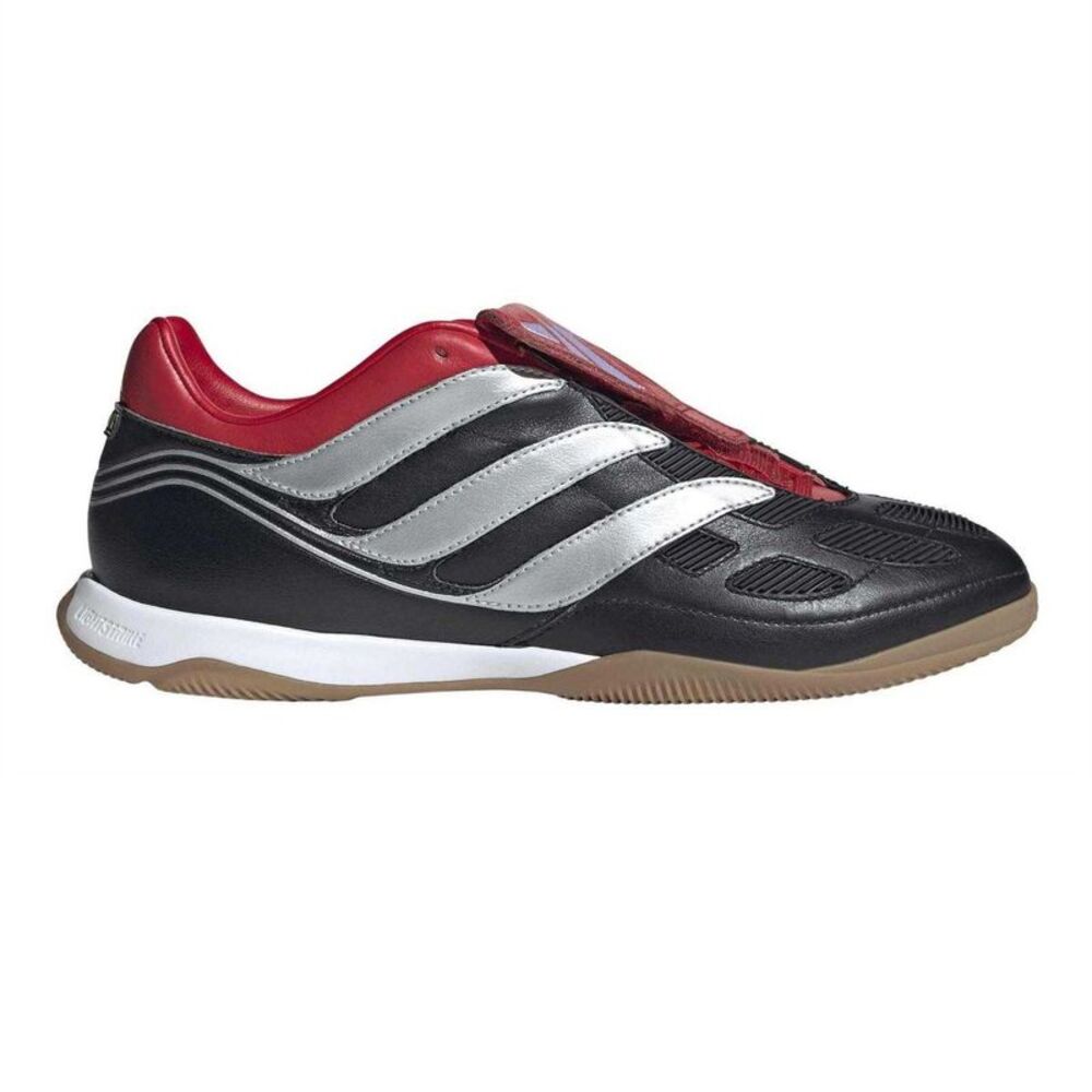 Adidas Mens Predator Precision Fold Over Leather Sneakers / Core Black